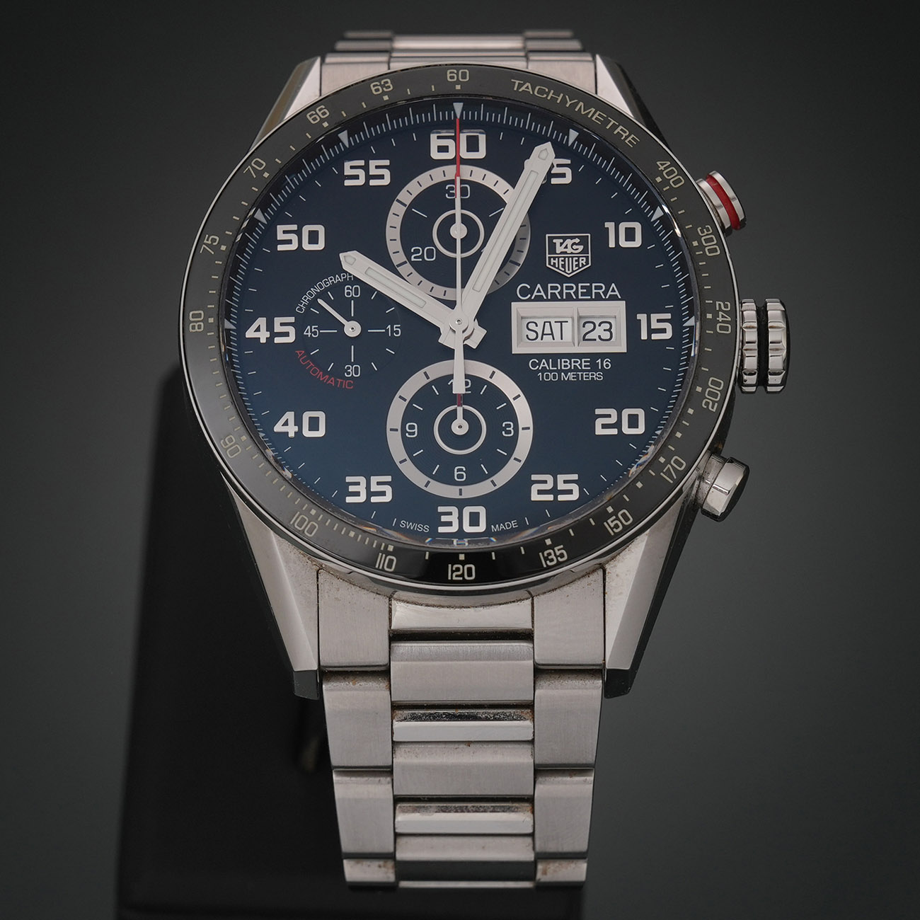 TAG HEUER(USED)태그호이어 까레라 칼리버 16 데이데이트 크로노 CV2A1R